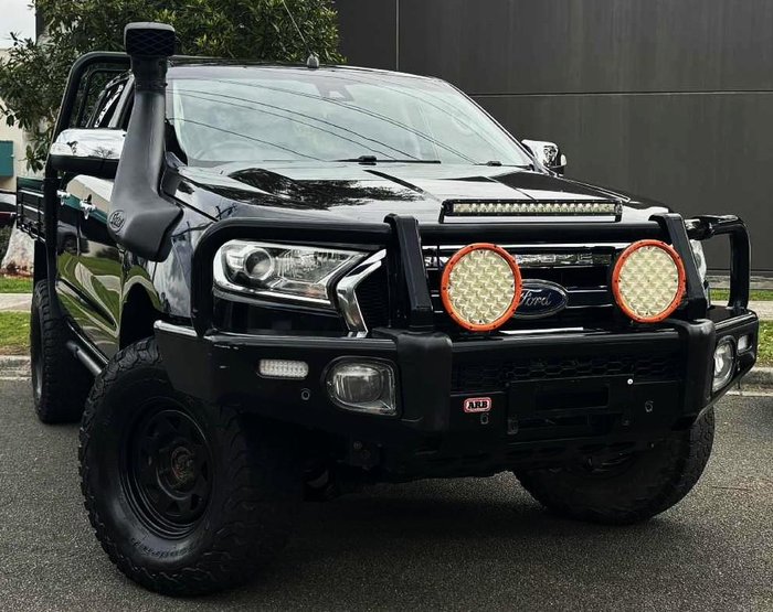 2017 Ford Ranger XLT PX MkII 4X4 Dual Range Shadow Black