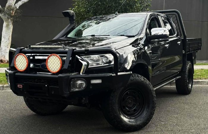 2017 Ford Ranger XLT PX MkII 4X4 Dual Range Shadow Black
