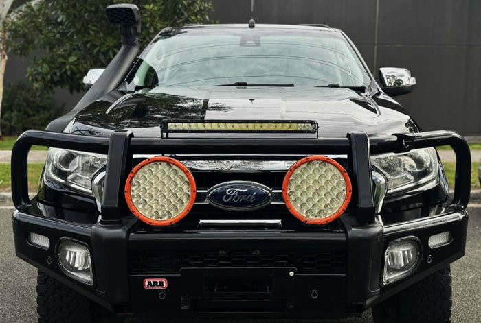 2017 Ford Ranger XLT PX MkII 4X4 Dual Range Shadow Black