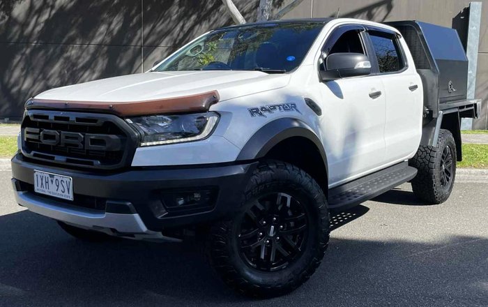 2020 Ford Ranger Raptor PX MkIII MY20.25 4X4 Dual Range Arctic White