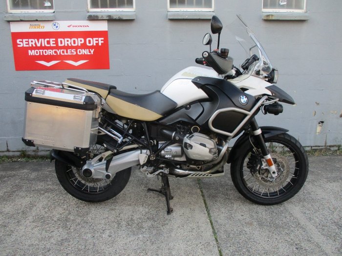 2013 BMW Motorrad R1200 GS ADVENTURE WHITE
