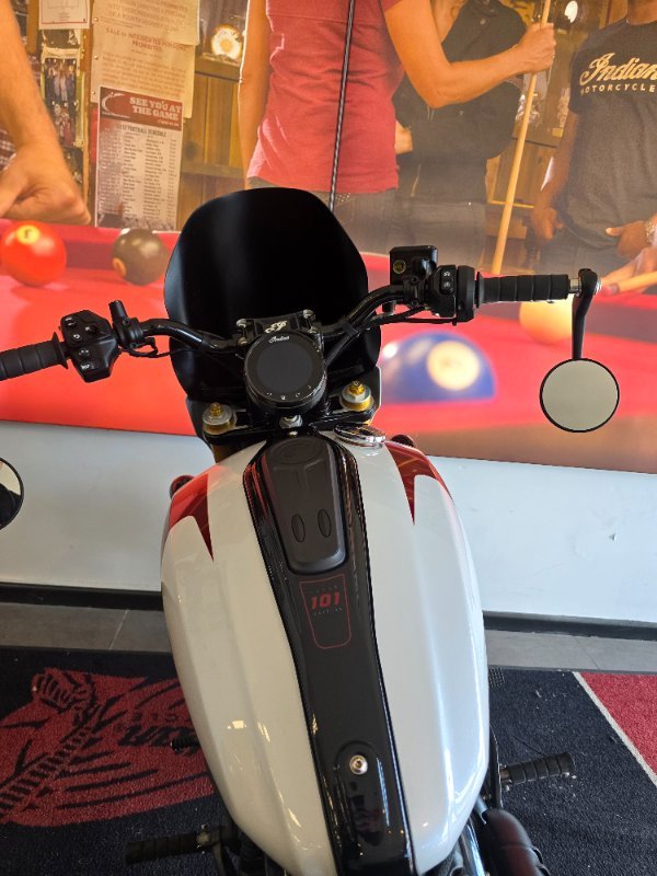 2025 Indian 2025 Indian 1250CC Scout 101 WHITE
