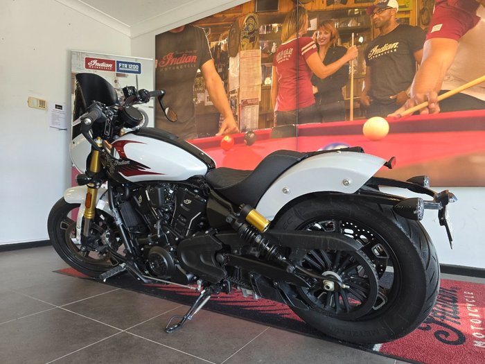 2025 Indian 2025 Indian 1250CC Scout 101 WHITE