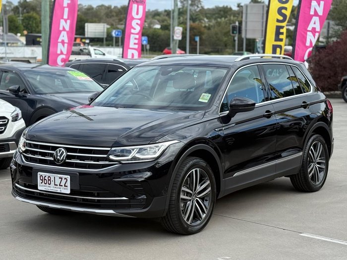 2024 Volkswagen Tiguan 162TSI Elegance 5N MY24 Four Wheel Drive Deep Black