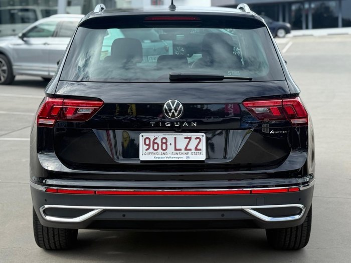 2024 Volkswagen Tiguan 162TSI Elegance 5N MY24 Four Wheel Drive Deep Black