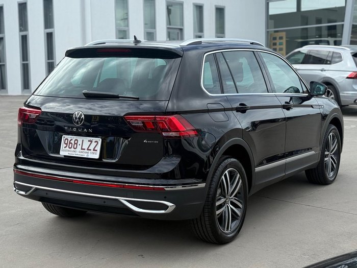 2024 Volkswagen Tiguan 162TSI Elegance 5N MY24 Four Wheel Drive Deep Black