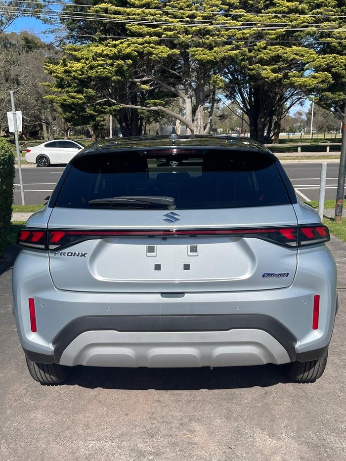 2025 Suzuki Fronx Hybrid KW Splendid Silver Pearl Metallic + Bluish Black Pearl