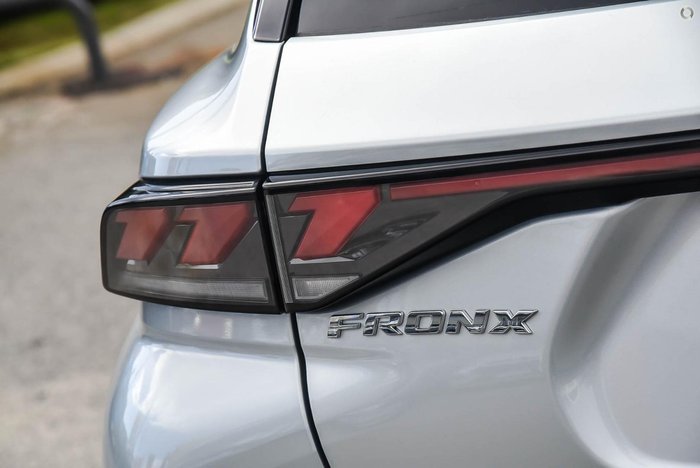 2025 Suzuki Fronx Hybrid KW Splendid Silver Pearl Metallic + Bluish Black Pearl