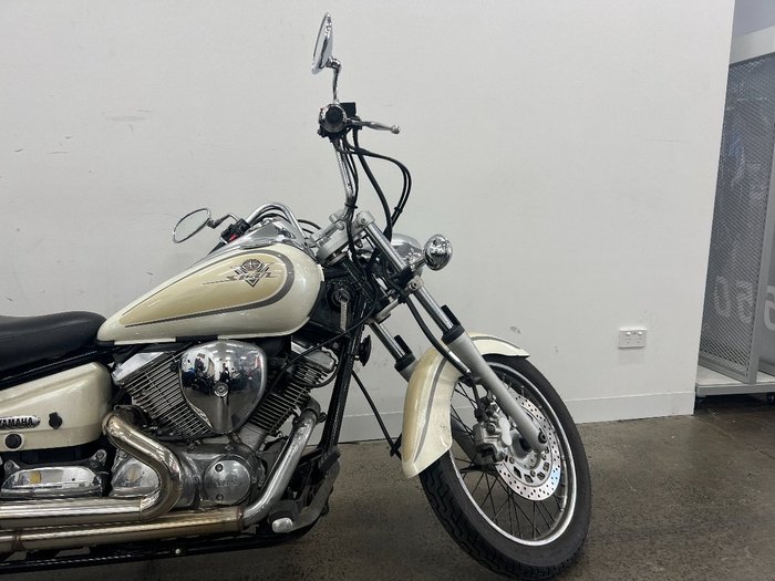 2006 Yamaha XVS250 V-STAR White
