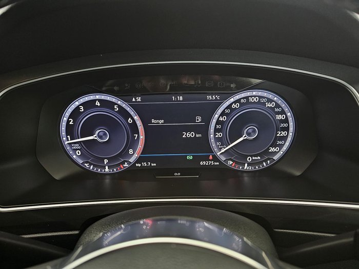 2016 Volkswagen Tiguan 162TSI Highline 5N MY17 Four Wheel Drive Pure White