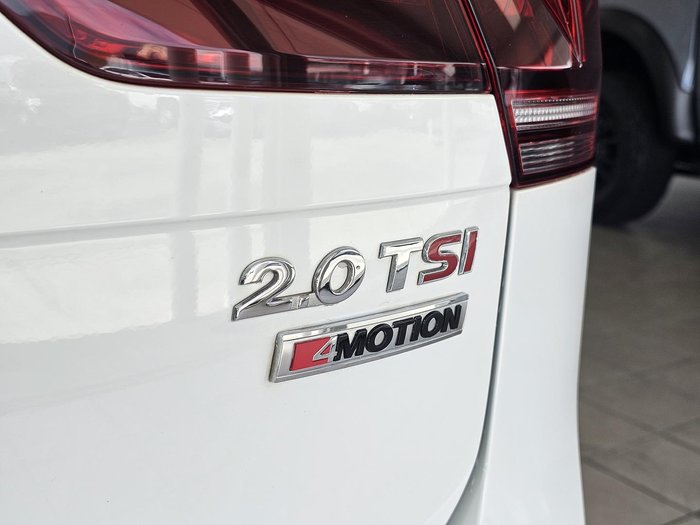 2016 Volkswagen Tiguan 162TSI Highline 5N MY17 Four Wheel Drive Pure White