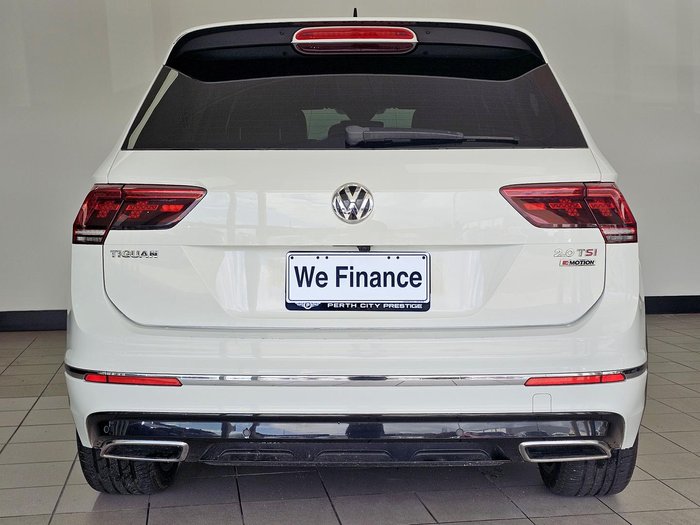 2016 Volkswagen Tiguan 162TSI Highline 5N MY17 Four Wheel Drive Pure White