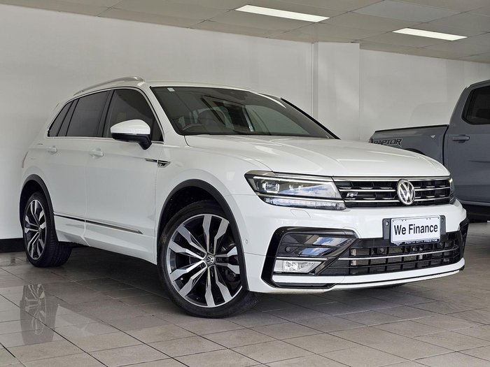 2016 Volkswagen Tiguan 162TSI Highline 5N MY17 Four Wheel Drive Pure White