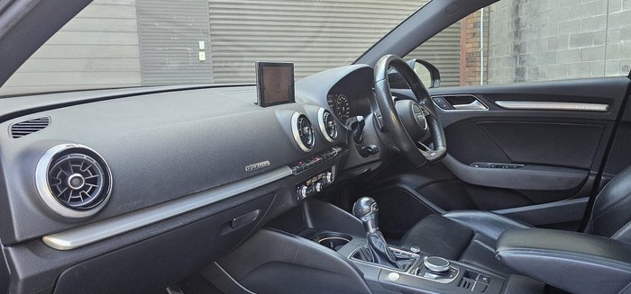 2017 Audi A3 S line 8V MY17 Four Wheel Drive Brilliant Black