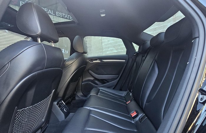 2017 Audi A3 S line 8V MY17 Four Wheel Drive Brilliant Black