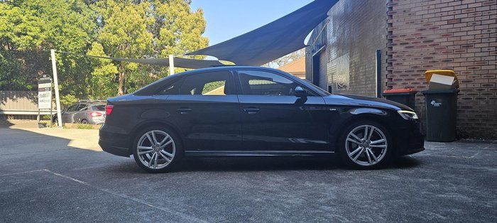 2017 Audi A3 S line 8V MY17 Four Wheel Drive Brilliant Black