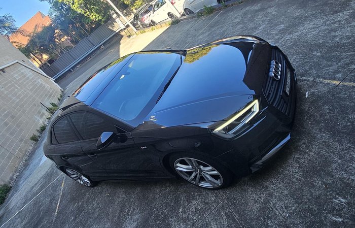 2017 Audi A3 S line 8V MY17 Four Wheel Drive Brilliant Black