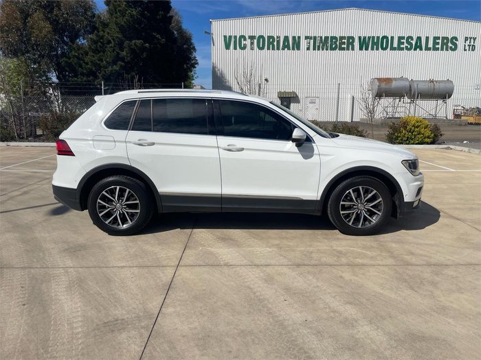 2016 Volkswagen Tiguan 110TSI Comfortline 5N MY17 Pure White