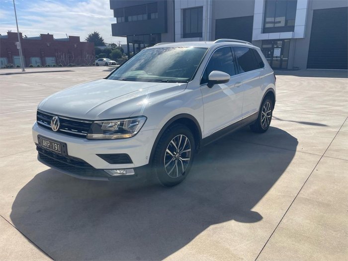 2016 Volkswagen Tiguan 110TSI Comfortline 5N MY17 Pure White