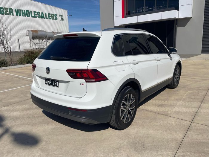 2016 Volkswagen Tiguan 110TSI Comfortline 5N MY17 Pure White