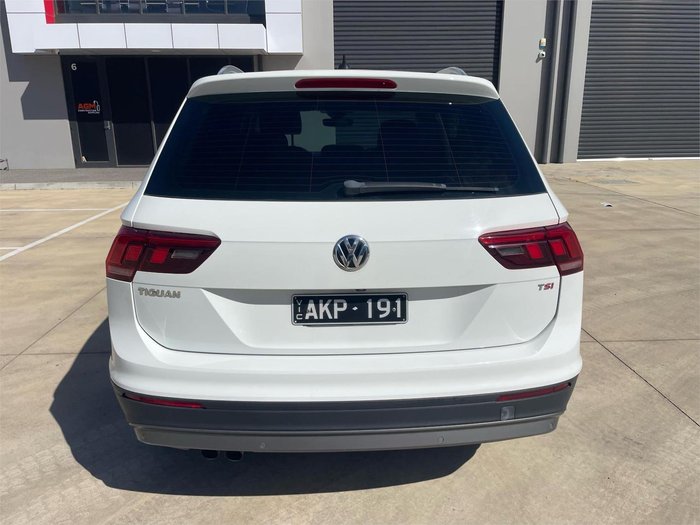 2016 Volkswagen Tiguan 110TSI Comfortline 5N MY17 Pure White