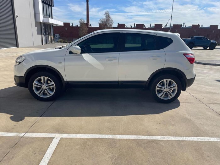 2013 Nissan Dualis ST J10 Series 4 MY13 Ivory Pearl