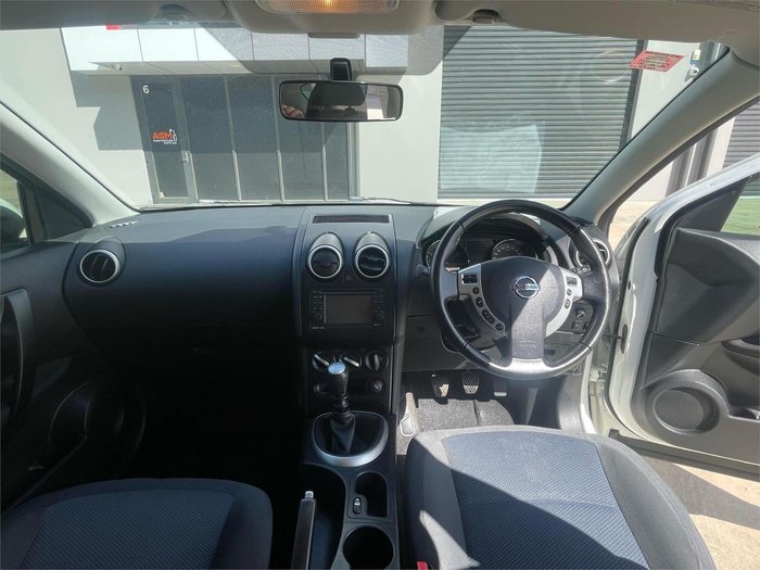 2013 Nissan Dualis ST J10 Series 4 MY13 Ivory Pearl
