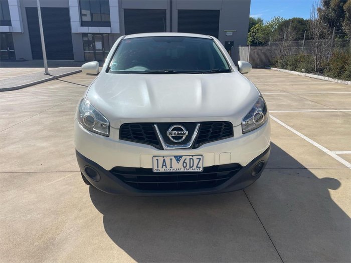 2013 Nissan Dualis ST J10 Series 4 MY13 Ivory Pearl