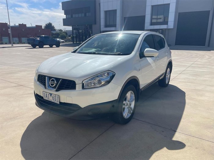 2013 Nissan Dualis ST J10 Series 4 MY13 Ivory Pearl