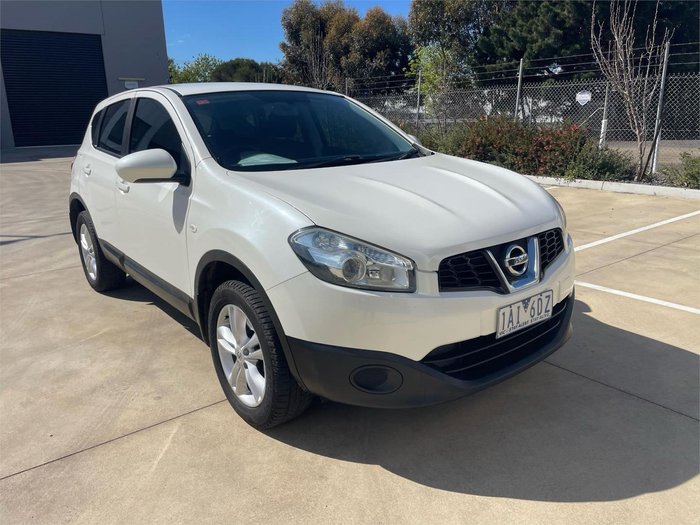 2013 Nissan Dualis ST J10 Series 4 MY13 Ivory Pearl