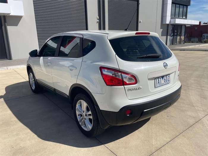 2013 Nissan Dualis ST J10 Series 4 MY13 Ivory Pearl
