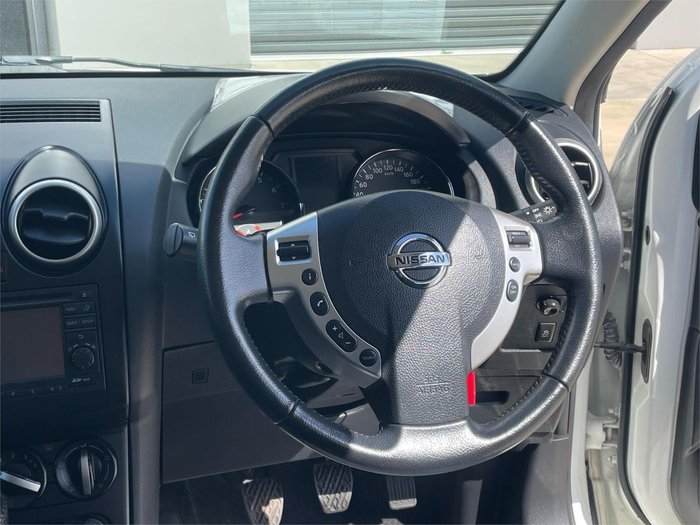 2013 Nissan Dualis ST J10 Series 4 MY13 Ivory Pearl