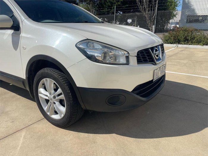 2013 Nissan Dualis ST J10 Series 4 MY13 Ivory Pearl