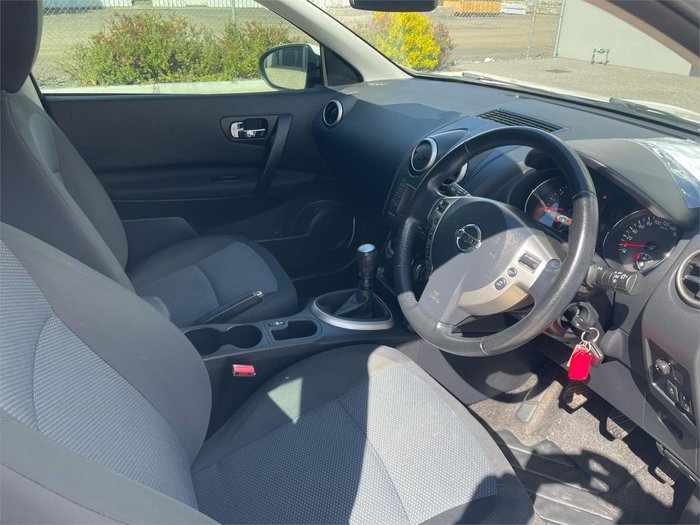 2013 Nissan Dualis ST J10 Series 4 MY13 Ivory Pearl