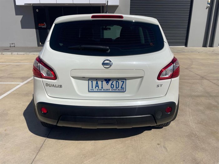 2013 Nissan Dualis ST J10 Series 4 MY13 Ivory Pearl