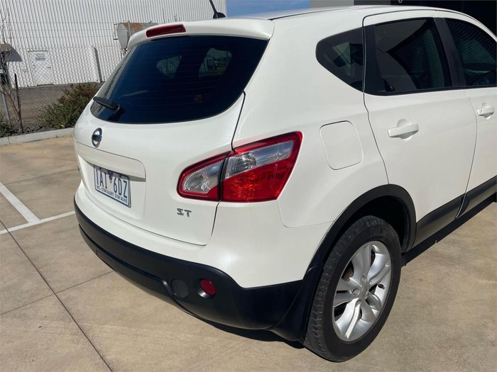 2013 Nissan Dualis ST J10 Series 4 MY13 Ivory Pearl