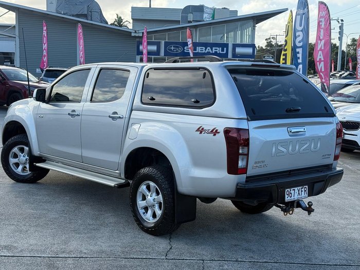 2017 Isuzu D-MAX LS-M MY17 4X4 Dual Range Titanium Silver