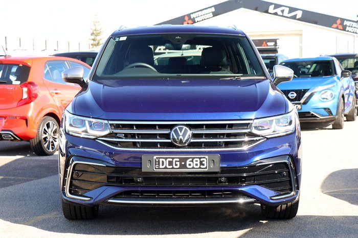 2024 Volkswagen Tiguan 162TSI R-Line Allspace 5N MY24 Four Wheel Drive Atlantic Blue