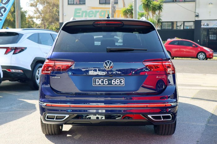 2024 Volkswagen Tiguan 162TSI R-Line Allspace 5N MY24 Four Wheel Drive Atlantic Blue