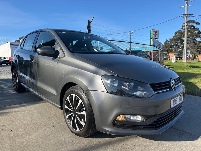 2015 Volkswagen Polo 66TSI Trendline 6R MY15 Pepper Grey