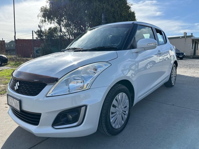 2014 Suzuki Swift GL FZ MY14 Snow White