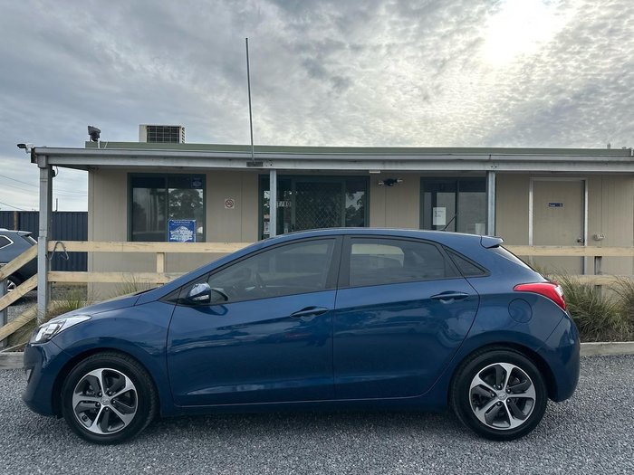 2015 Hyundai i30 Active X GD3 Series II MY16 Dazzling Blue