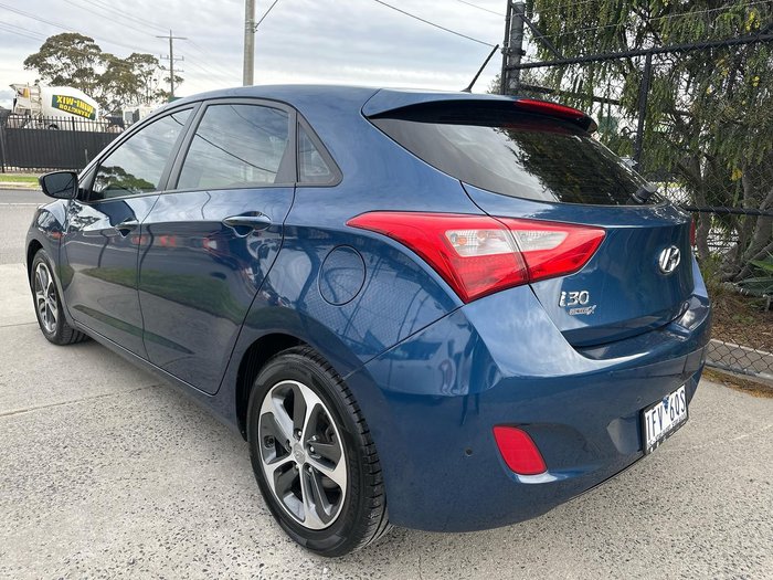 2015 Hyundai i30 Active X GD3 Series II MY16 Dazzling Blue