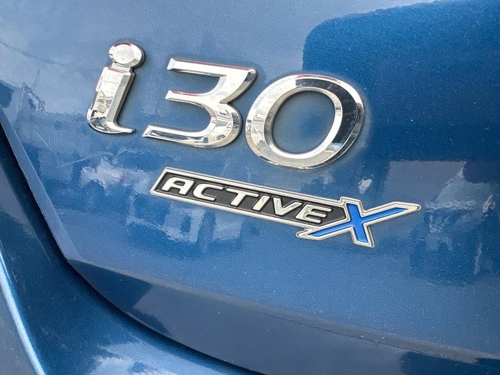 2015 Hyundai i30 Active X GD3 Series II MY16 Dazzling Blue