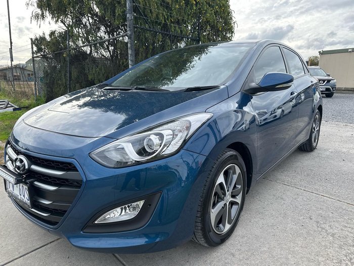 2015 Hyundai i30 Active X GD3 Series II MY16 Dazzling Blue