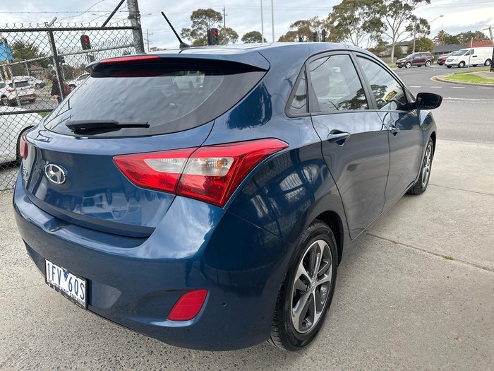2015 Hyundai i30 Active X GD3 Series II MY16 Dazzling Blue