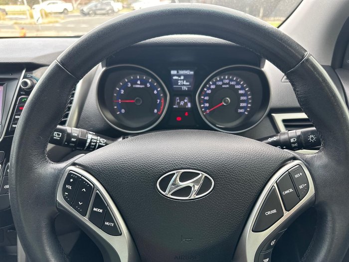 2015 Hyundai i30 Active X GD3 Series II MY16 Dazzling Blue