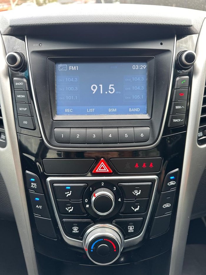 2015 Hyundai i30 Active X GD3 Series II MY16 Dazzling Blue