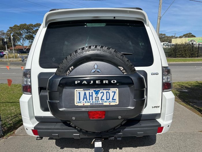 2013 Mitsubishi Pajero VR-X NW MY14 4X4 White