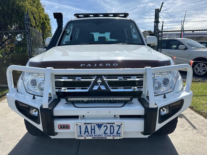 2013 Mitsubishi Pajero VR-X NW MY14 4X4 White